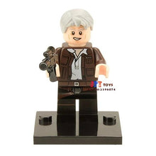 Single star wars superhero R2D2 R2-D2 The Last Jedi Droid Robot building blocks model bricks toys for children brinquedos menino