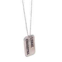 Free Shipping Movie X-Men Origins Wolverines Dog Tag ID Necklace Zinc Alloy Marvel X Men Jame Logan Cosplay Prop Pendant Jewelry