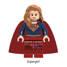 Single Ninja DC Comics Justice League Superman Batman The Flash Supergirl Superwoman building blocks bricks toys for children