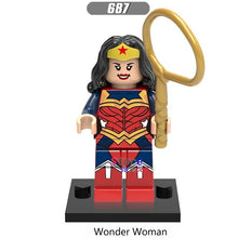Single Ninja DC Comics Justice League Superman Batman The Flash Supergirl Superwoman building blocks bricks toys for children