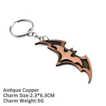 2017 New Marvel Revenge of the Alliance Batman Key Chain Men Trinket Superman Keychain Spiderman Car Key Holder Ring Jewelry