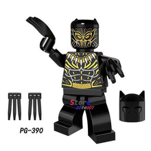Single Super Hero Luke Cage Iron Man Vision Whiplash Jessica Jones Red Widow Ms. Marvel Cassidy building blocks toy for children