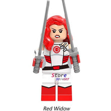 Single Super Hero Luke Cage Iron Man Vision Whiplash Jessica Jones Red Widow Ms. Marvel Cassidy building blocks toy for children