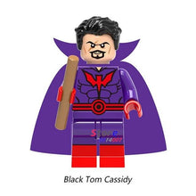 Single Super Hero Luke Cage Iron Man Vision Whiplash Jessica Jones Red Widow Ms. Marvel Cassidy building blocks toy for children