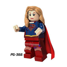 Single Super Hero Doctor Fate Green Lantern Blink Mar-Vell Supergirl Joker building blocks models bricks toys for children kits