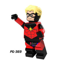 Single Super Hero Doctor Fate Green Lantern Blink Mar-Vell Supergirl Joker building blocks models bricks toys for children kits