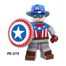 Single Super Hero Doctor Fate Green Lantern Blink Mar-Vell Supergirl Joker building blocks models bricks toys for children kits