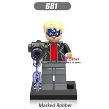 Single superhero Marvel Spider-Man Homecoming Iron Man building blocks brick hobby toys for children kits gift brinquedos menino