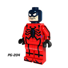Single superhero Marvel Spider-Man Homecoming Iron Man building blocks brick hobby toys for children kits gift brinquedos menino