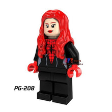 Single superhero Marvel Spider-Man Homecoming Iron Man building blocks brick hobby toys for children kits gift brinquedos menino