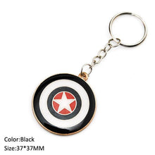 Superhero Marvel Batman Keychain Men Trinket Super Hero Spiderman Car Key Chain Captain America Keyring Jewelry Gift Souvenirs