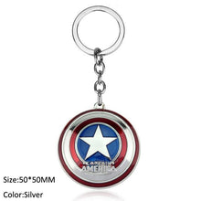 Superhero Marvel Batman Keychain Men Trinket Super Hero Spiderman Car Key Chain Captain America Keyring Jewelry Gift Souvenirs