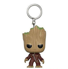 Marvel Super Hero Black Panther Vinyl Action Figures Children Toy Captain America Keychain