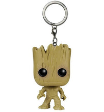Marvel Super Hero Black Panther Vinyl Action Figures Children Toy Captain America Keychain