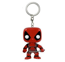 Marvel Super Hero Black Panther Vinyl Action Figures Children Toy Captain America Keychain
