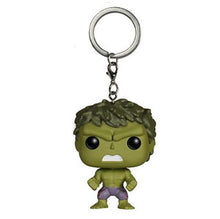Marvel Super Hero Black Panther Vinyl Action Figures Children Toy Captain America Keychain