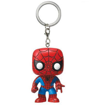 Marvel Super Hero Black Panther Vinyl Action Figures Children Toy Captain America Keychain