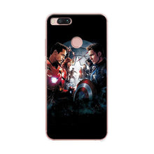Charming Painted Case Cover For xiaomi a1 5.5" Marvel Avengers Captain America Soft TPU Phone Cases Funda For Xiaomi Mi A1 MiA1