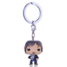 Pocket Pop Cute Keychain The Movie Anime Marvel Key Chain Theme Action Figure Collectible Model Walking Dead Nick Keyring