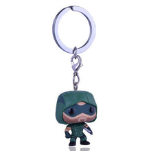 Pocket Pop Cute Keychain The Movie Anime Marvel Key Chain Theme Action Figure Collectible Model Walking Dead Nick Keyring