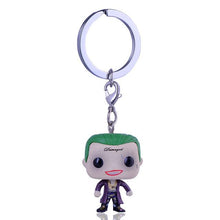 Pocket Pop Cute Keychain The Movie Anime Marvel Key Chain Theme Action Figure Collectible Model Walking Dead Nick Keyring