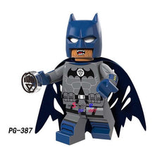 Single Super Hero Harley Quinn Bane Black Lantern Batman Panther Erik Killmonger Sauce prince building blocks toys for children