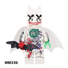 Single super heroes Classic Batman Red Green Lantern Clark Kent Joker Exclusive building blocks models bricks toys for children