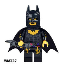 Single super heroes Classic Batman Red Green Lantern Clark Kent Joker Exclusive building blocks models bricks toys for children