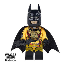 Single super heroes Classic Batman Red Green Lantern Clark Kent Joker Exclusive building blocks models bricks toys for children