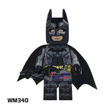 Single super heroes Classic Batman Red Green Lantern Clark Kent Joker Exclusive building blocks models bricks toys for children