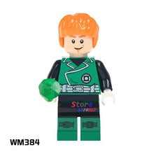 Single super heroes Classic Batman Red Green Lantern Clark Kent Joker Exclusive building blocks models bricks toys for children