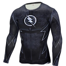 YCCRG New Trainning Exercise T Shirts Men Marvel Detective Comics Anime Long Sleeve Batman Sportswear Superman Man Sport T Shirt