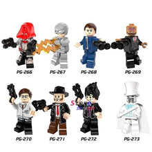 8pcs super hero SY677 Marvel Figure Avenger IronMan MK46 MK1 War Machine Iron Patriot Man building blocks toys for children
