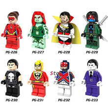 8pcs super hero SY677 Marvel Figure Avenger IronMan MK46 MK1 War Machine Iron Patriot Man building blocks toys for children