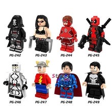 8pcs super hero SY677 Marvel Figure Avenger IronMan MK46 MK1 War Machine Iron Patriot Man building blocks toys for children