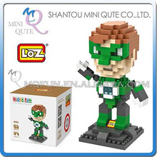 Mini Qute WTOYW LOZ Marvel Avenger super hero Thor superman Captain America block plastic building block model educational toy