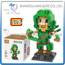 Mini Qute WTOYW LOZ Marvel Avenger super hero Thor superman Captain America block plastic building block model educational toy