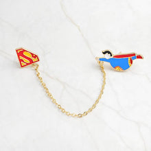 QIHE JEWELRY Superhero pin Brooches Badge Spiderman Batman Superman Captain America Ironman Marvel DC comics jewelry accessories