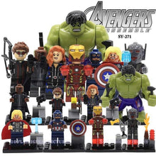 Avenger Super Hero Compatible with LegoINGly Marvel Building Blocks Batman Spiderman Civil War X-Men Hulk Iron Man Toys for Kid