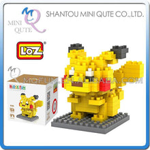 Mini Qute LOZ Marvel avengers Iron Man batman spiderman Pikachu plastic model action figures educational toy, building blocks
