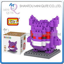 Mini Qute LOZ Marvel avengers Iron Man batman spiderman Pikachu plastic model action figures educational toy, building blocks