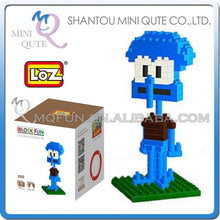 Mini Qute LOZ Marvel avengers Iron Man batman spiderman Pikachu plastic model action figures educational toy, building blocks