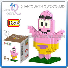 Mini Qute LOZ Marvel avengers Iron Man batman spiderman Pikachu plastic model action figures educational toy, building blocks