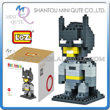 Mini Qute LOZ Marvel avengers Iron Man batman spiderman Pikachu plastic model action figures educational toy, building blocks
