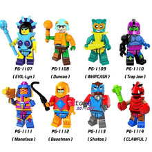 Single Super Heroes HE-Man MASTERS Evil-Lyn Whipcash Trap Jaw Manaface Beastman Kid Cute Fun building blocks toys for children