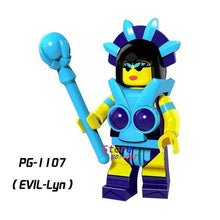 Single Super Heroes HE-Man MASTERS Evil-Lyn Whipcash Trap Jaw Manaface Beastman Kid Cute Fun building blocks toys for children