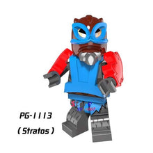Single Super Heroes HE-Man MASTERS Evil-Lyn Whipcash Trap Jaw Manaface Beastman Kid Cute Fun building blocks toys for children