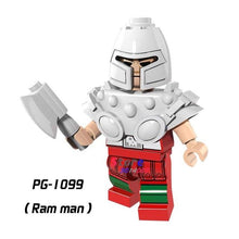 Single Super Heroes HE-Man MASTERS Evil-Lyn Whipcash Trap Jaw Manaface Beastman Kid Cute Fun building blocks toys for children