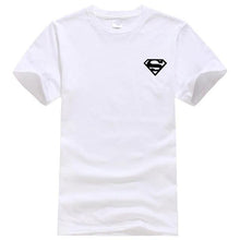 2018Comic LOGO Super Hero T Shirt Superman Batman Captain America the Flash Marvel Movie Men Cosplay T-Shirts superhero Geek Tee