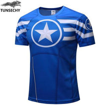 New 2018 Batman Spiderman Ironman Superman Captain America Winter soldier Marvel T shirt Avengers Costume Comics Superhero mens